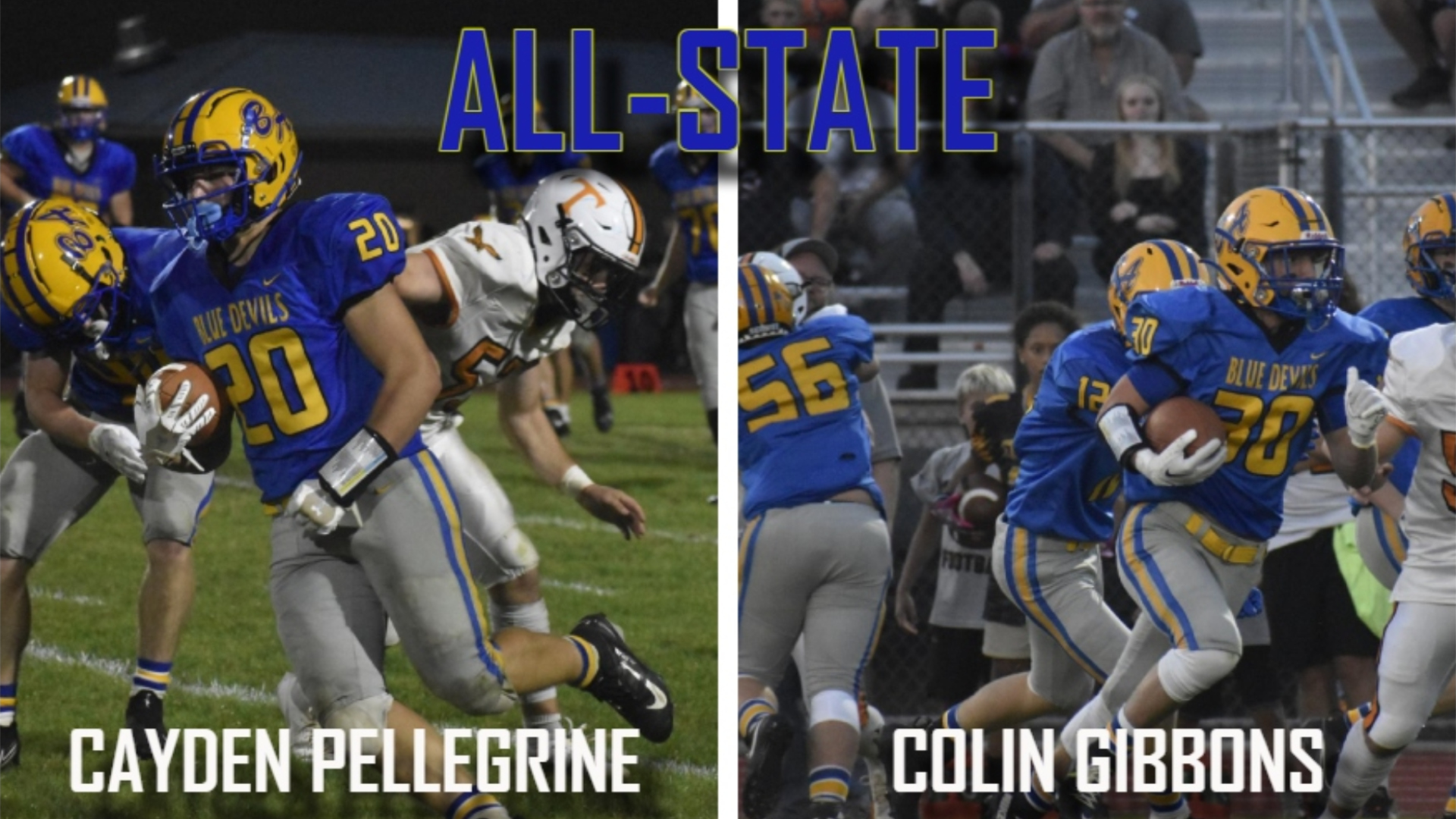 Two B-A football players go All-State
