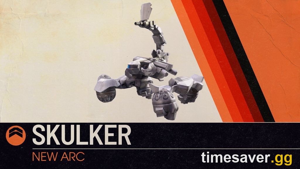 The Skulker, one of the new Frozen Trail ARC machines in ARC Raiders