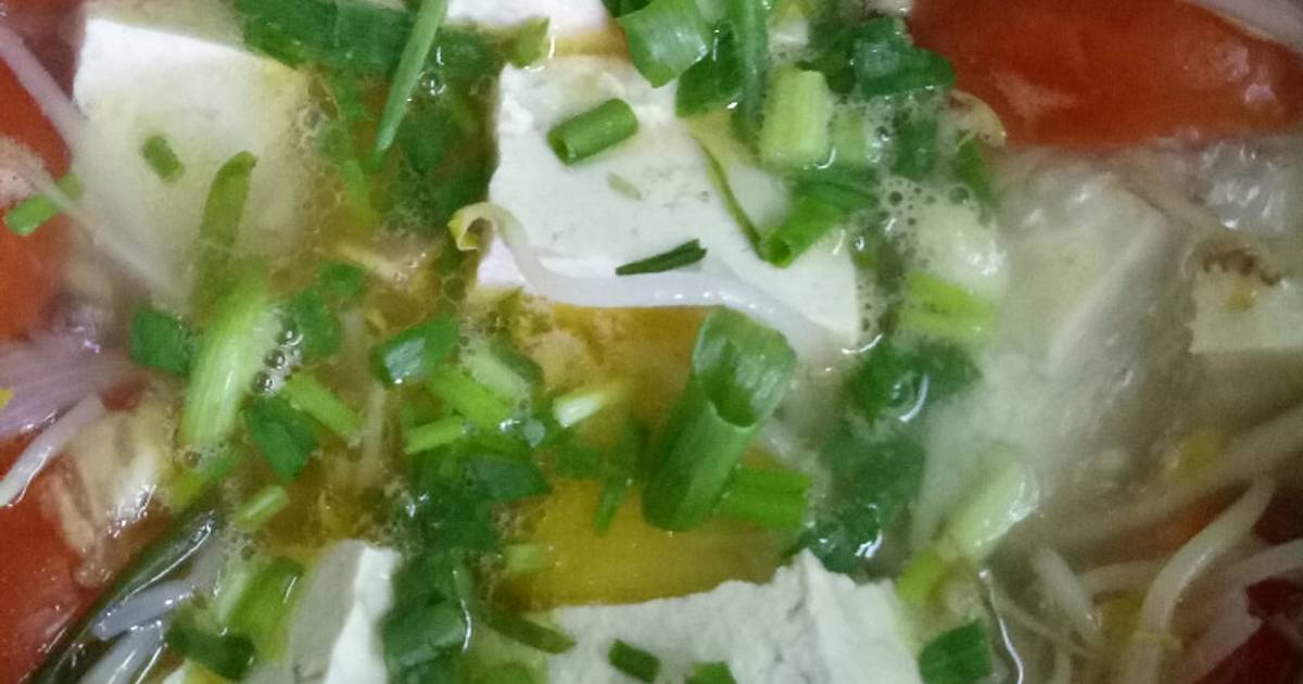 Canh đậu phụ hầm