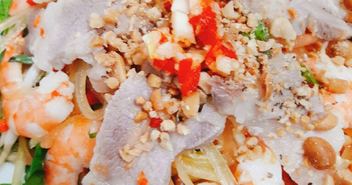 Gỏi đu đủ tôm thịt