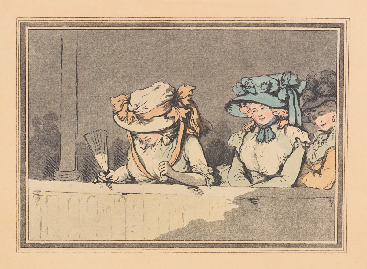 Opera Box With Three Women 1785