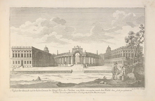 Architecture of German cities Pl52 18th century
