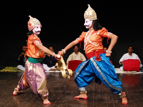 Two Diwali Performers