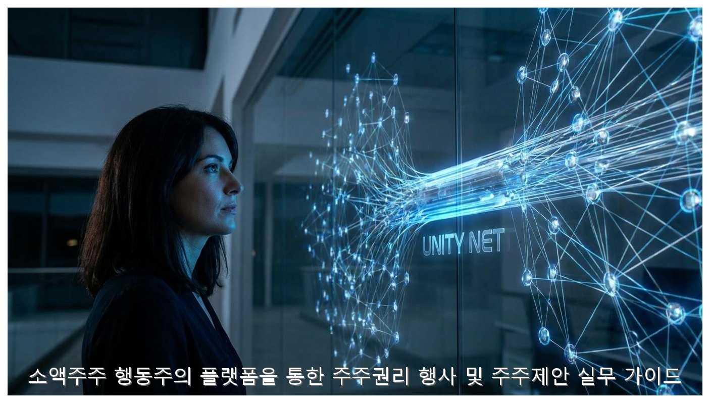 소액주주 행동주의 플랫폼을 통한 주주권리 행사 및 주주제안 실무 가이드 핵심 안내 및 분석 인포그래픽 (8)