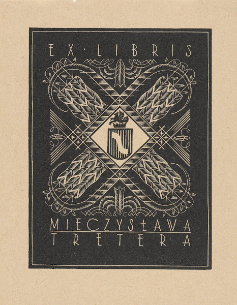 Ex libris Mieczysława Tretera 1931