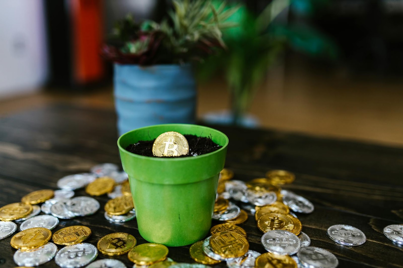 Visual representation of altcoin potential and decentralized finance growth.