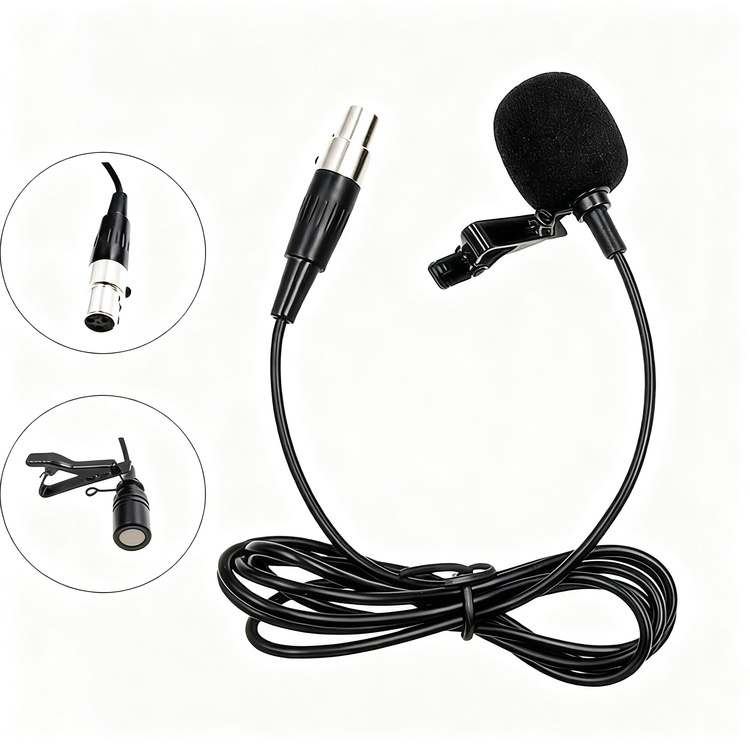 Lapel microphone with jack connection, model ZJ031MR