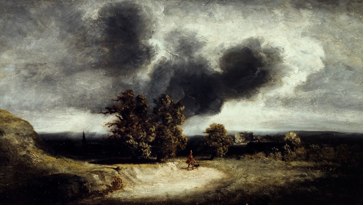 Paysage des environs de Paris 1830