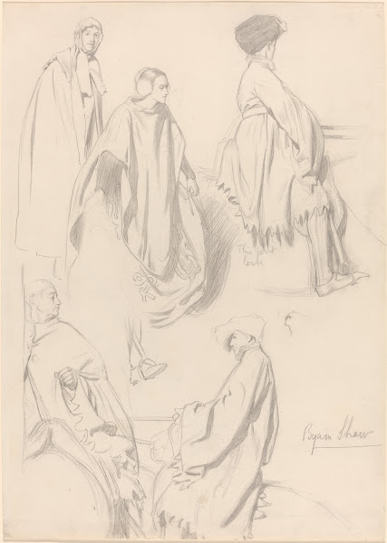 Studies of Men and Women in Medieval Dress