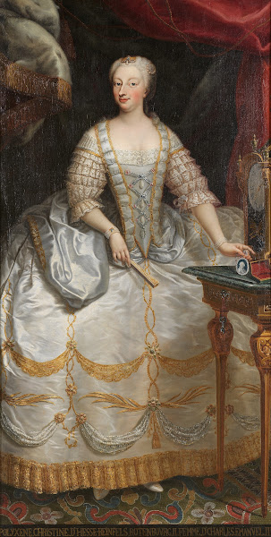 Portait of Polissena of Hesse Rotenburg 1706 1735 18th century