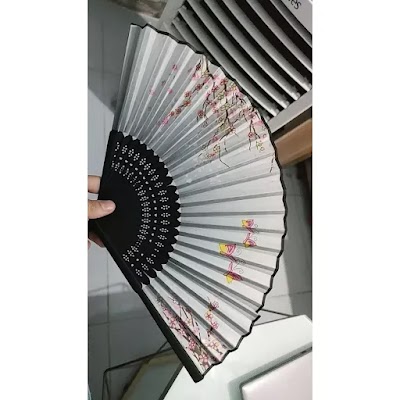 Quạt Cổ Trang Vải Lụa | Phong Cách Cổ Điển Xinh Xắn 21