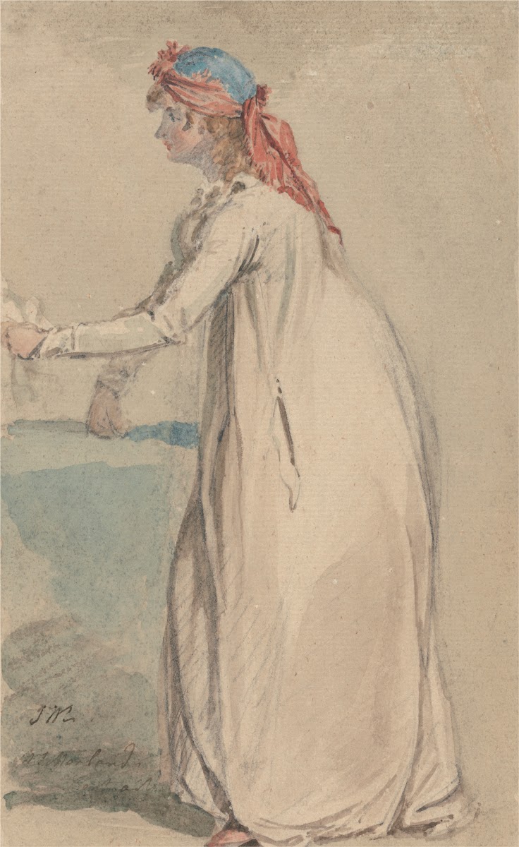 Mrs Morlands Portrait ca 1802