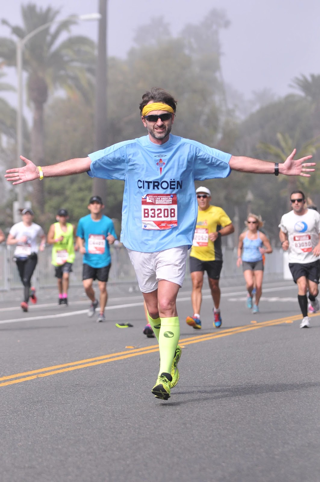 Fotografía finisher de LA MARATHON
