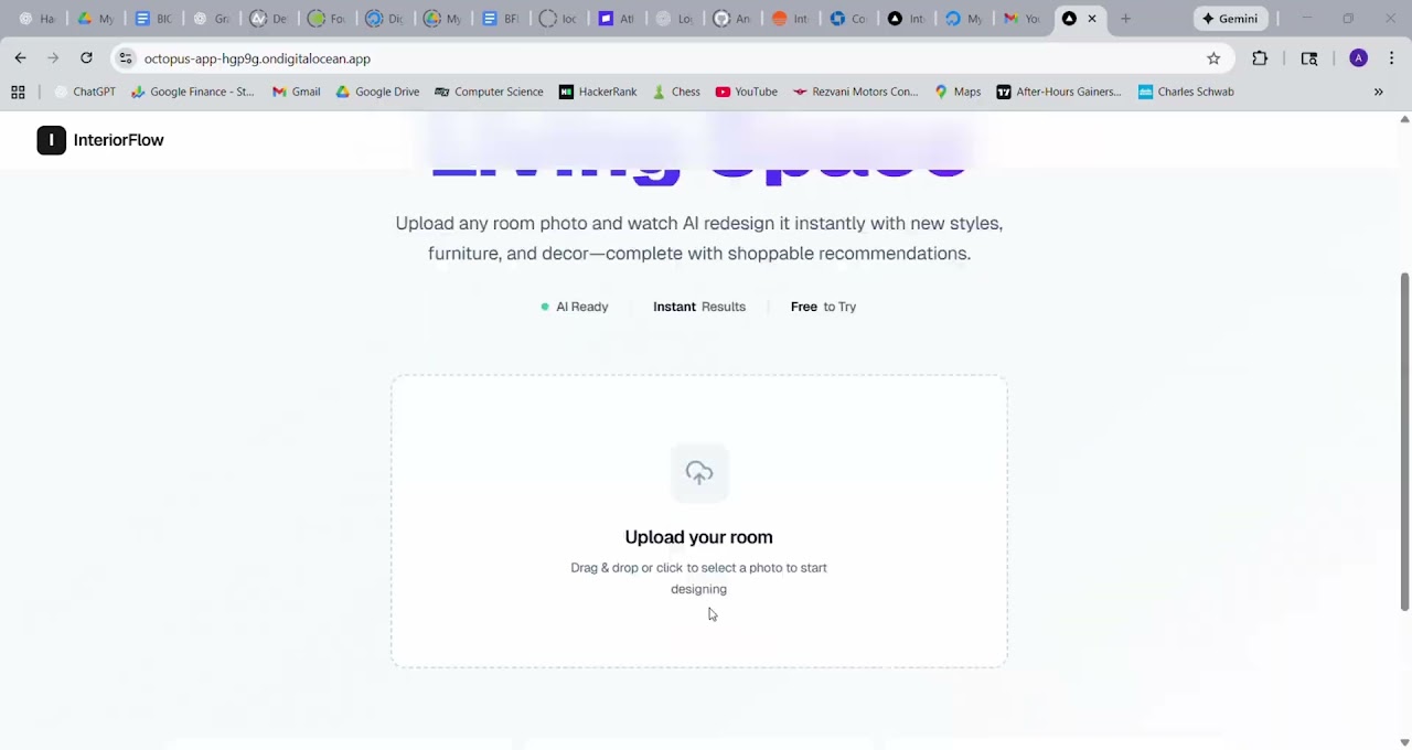InteriorFlow project preview