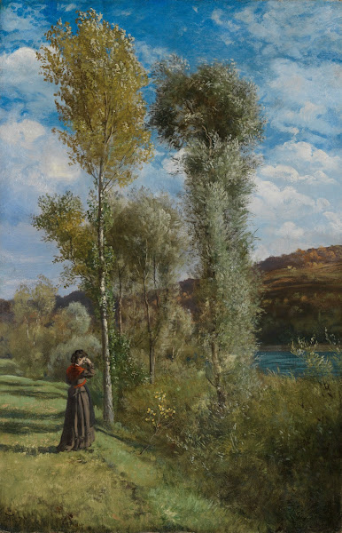 Herbsttag am Oberrhein 1877