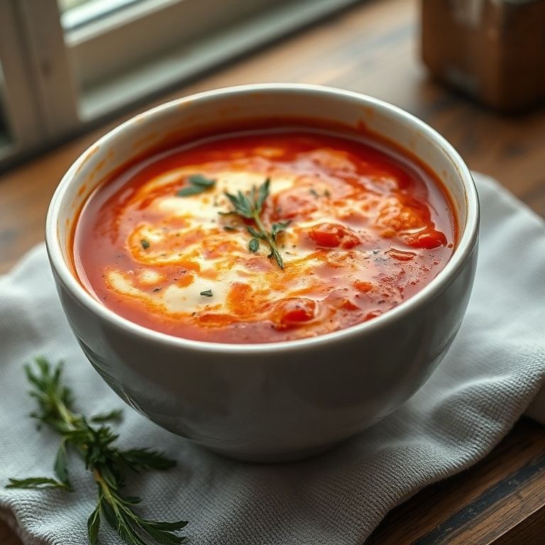 Smoky Fire Roasted Tomato Soup That’s Comfort in a Bowl – Easy Homemade Comfort Food