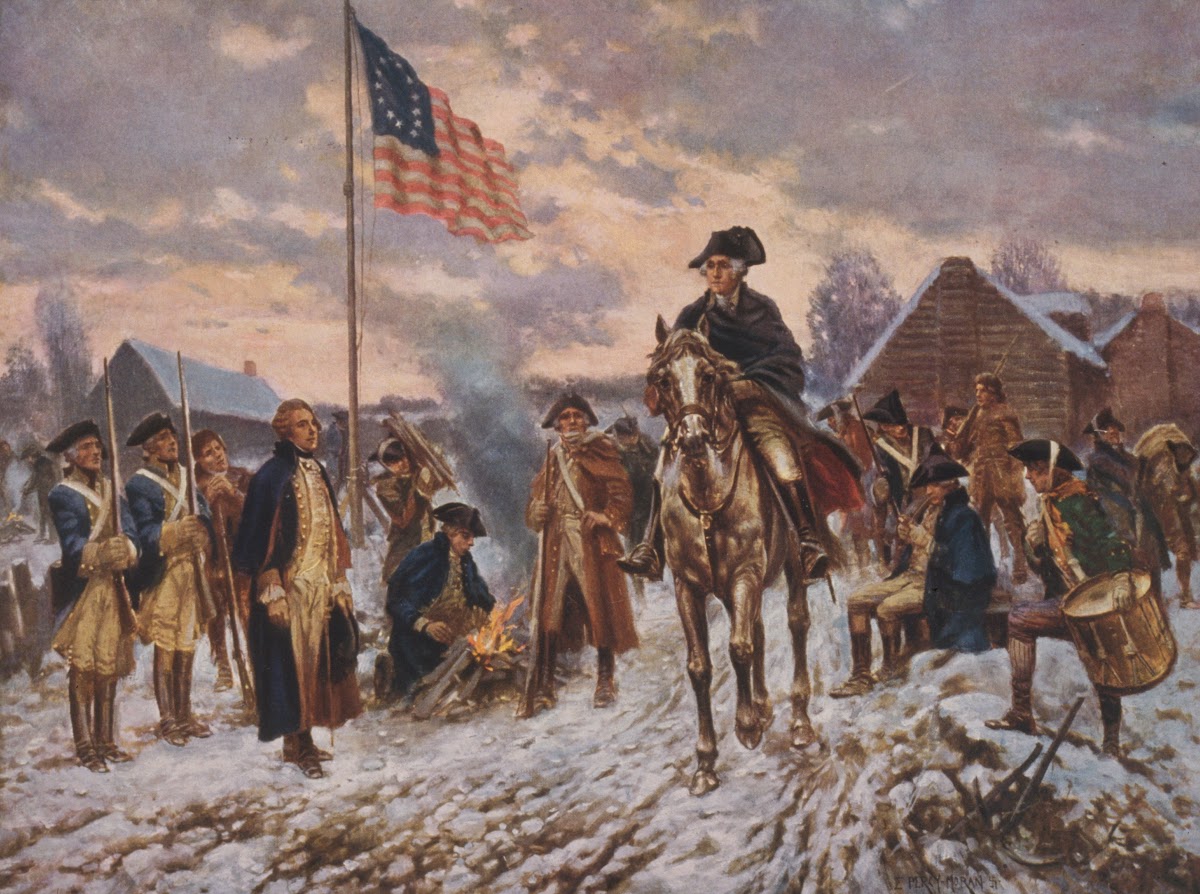 Washington at Valley Forge 1911