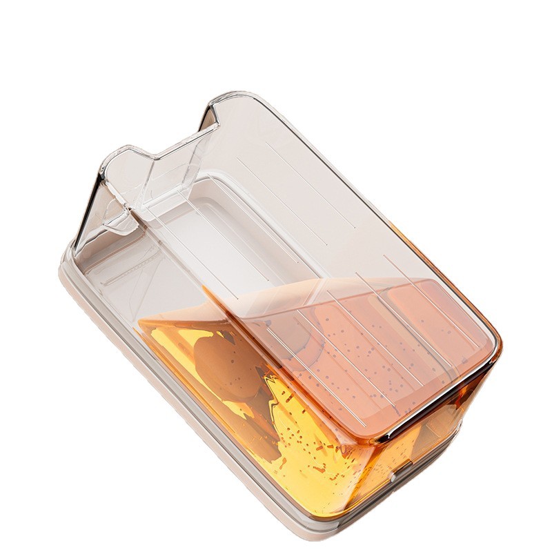 Refrigerator storage box with micro-vacuum, 3.6 L