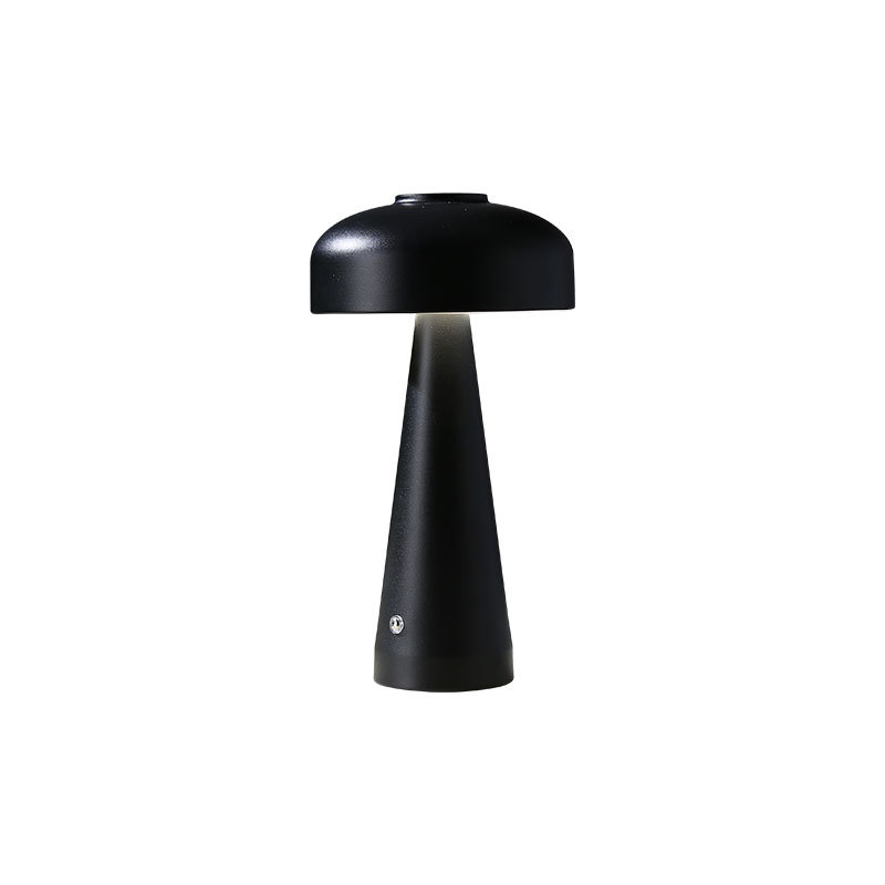 Bedside lamp with touch switch, rechargeable