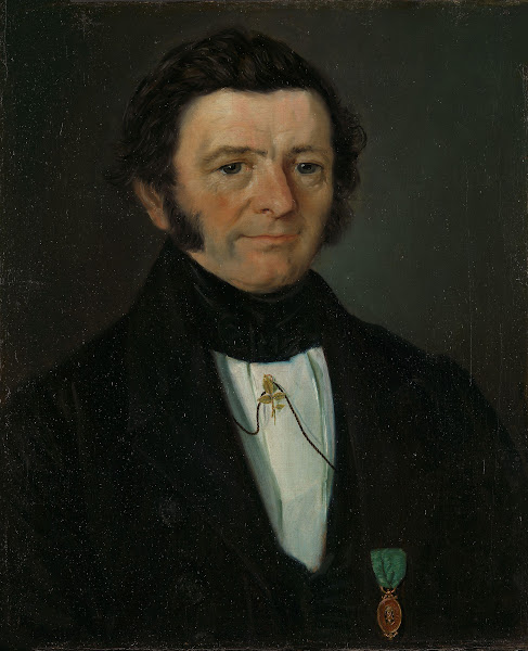 Portrait of County Court Judge Andreas Boghart Richter 1845