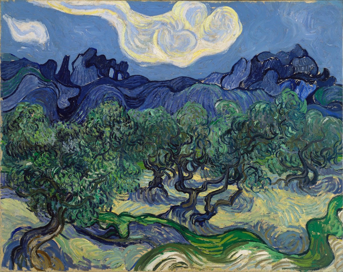 The Olive Trees 1889