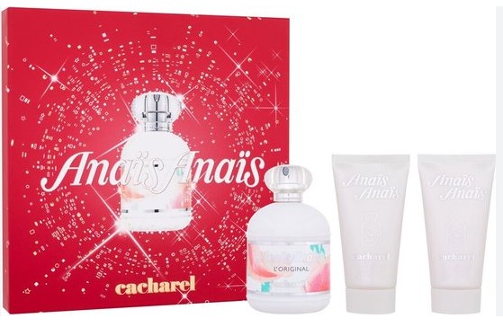 ESTUCHE CACHAREL ANAIS ANAIS MUJER 3PZS 100ML EDT + GEL DE BAÑO + CREMA