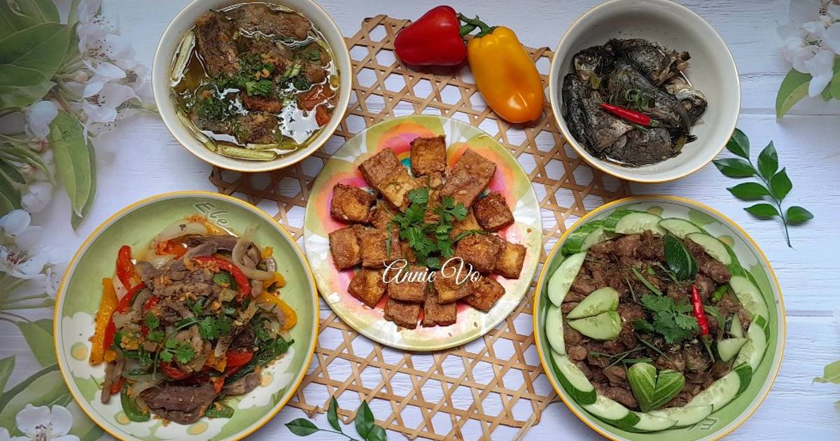 Bữa cơm đẹp mắt ngon miệng