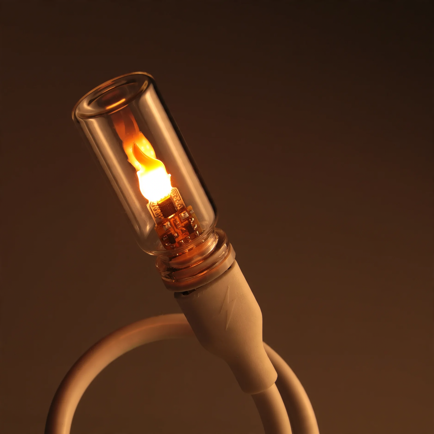 LED-Flammenlicht mit Fernbedienung, USB-betrieben