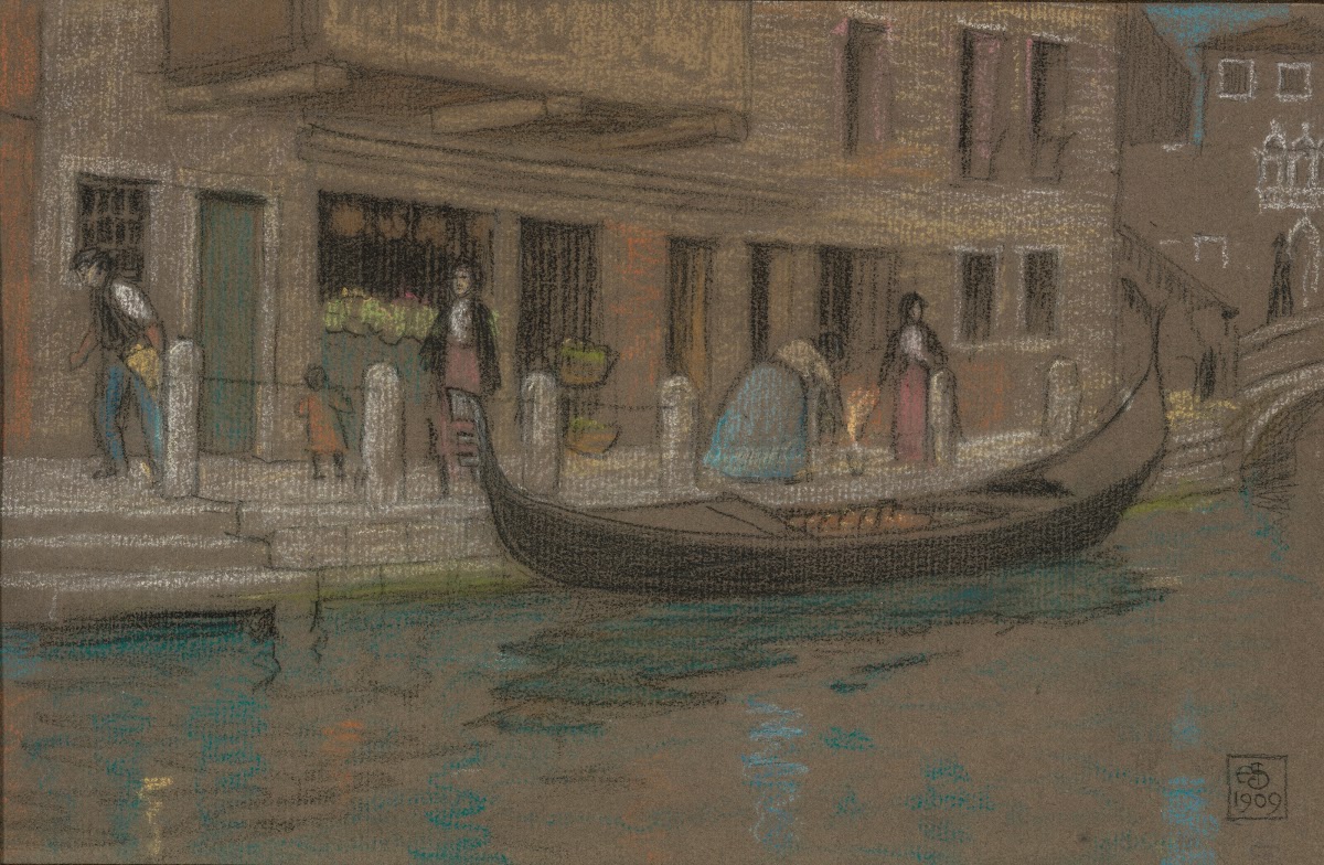A canal in Venice 1909