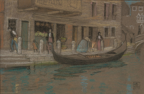 A canal in Venice 1909