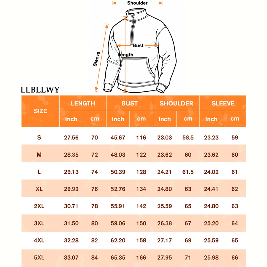 AOP Stand collar half zip sweatshirt 300G