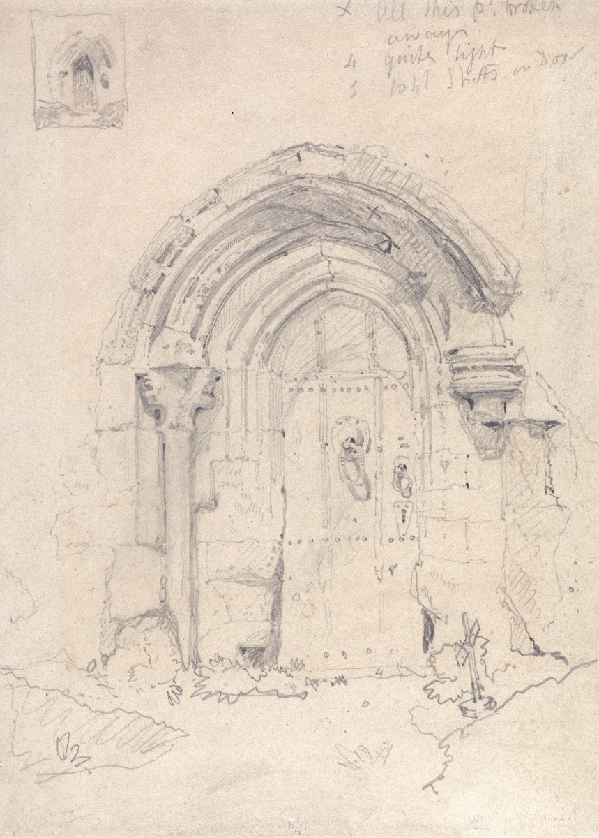 Porch of the Church of Stratton Saint Marys Norfolk