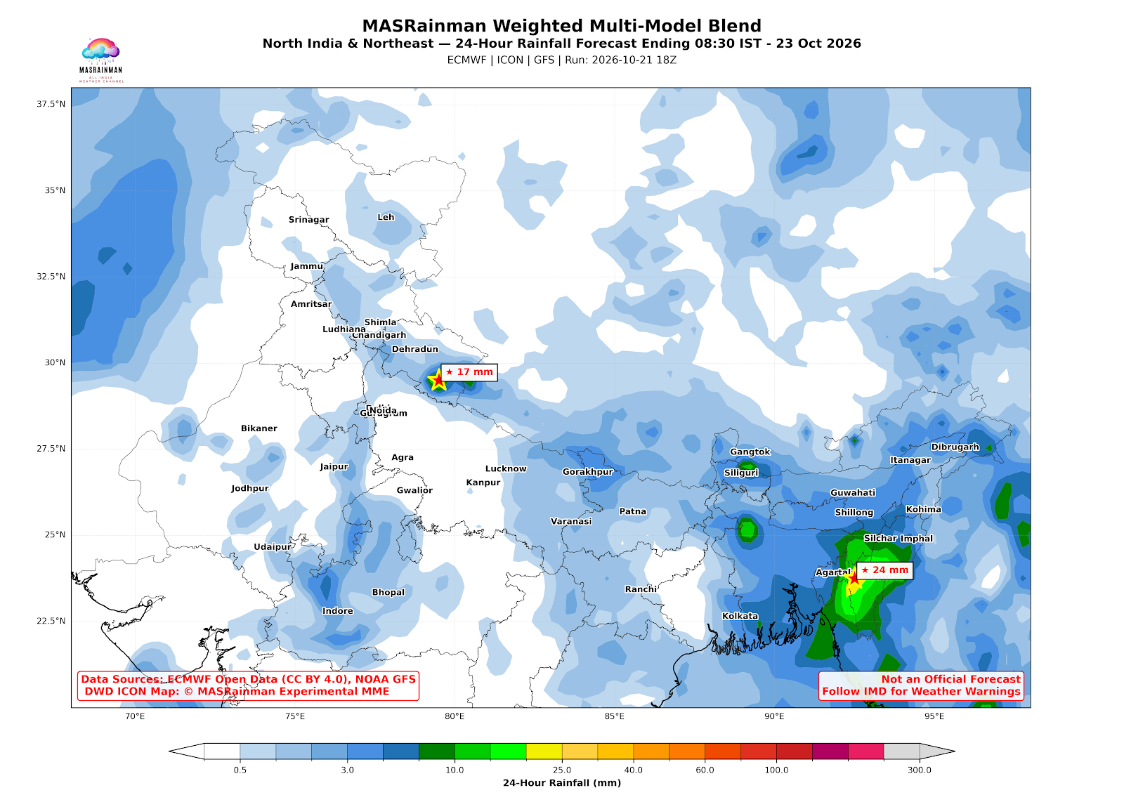 North India MME - MasRainMan Weather