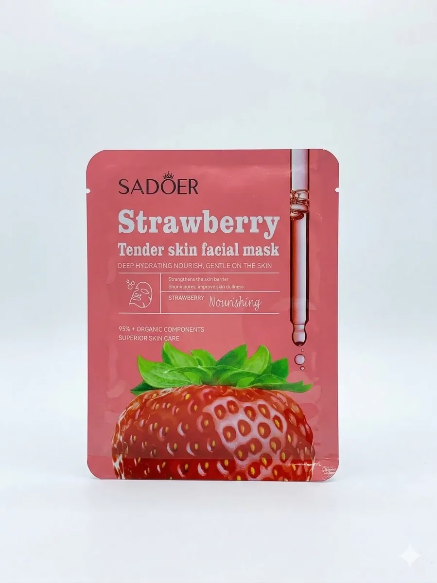Sadoer Tender Strawberry Tender Skin Facial Mask