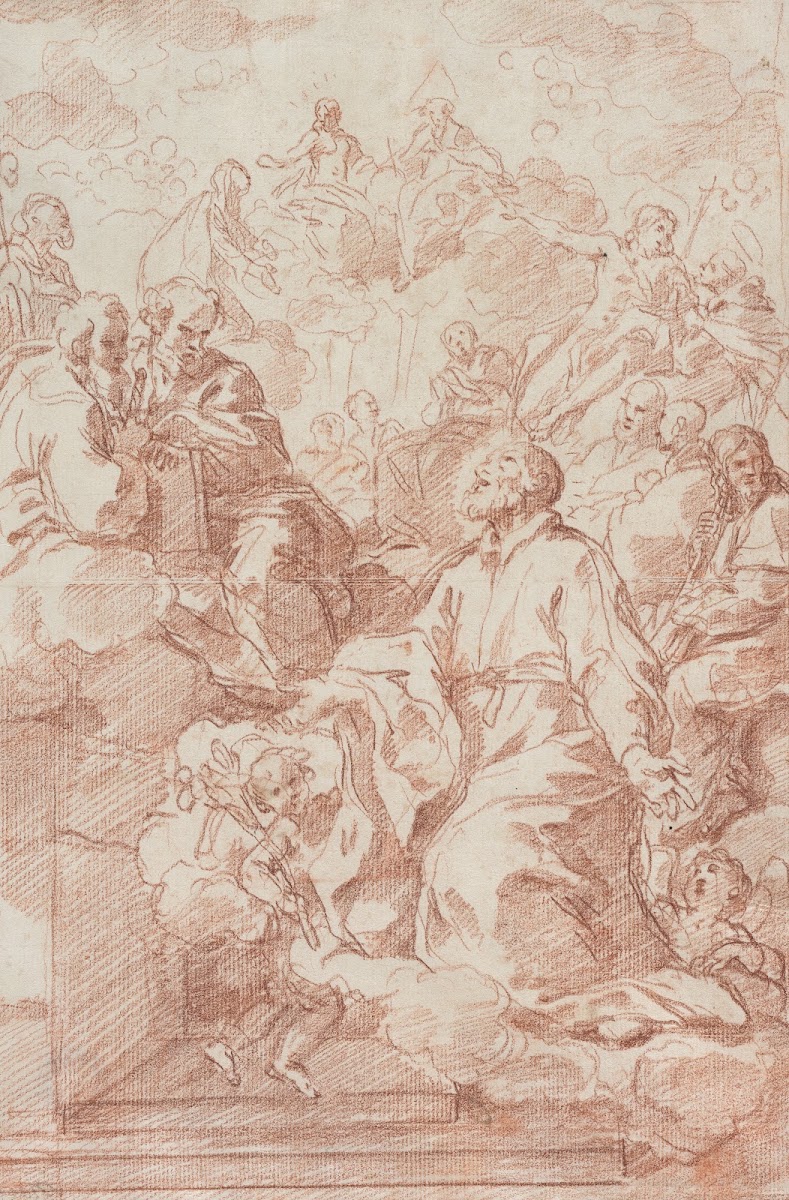Vision of St Philip Neri c 1673 75