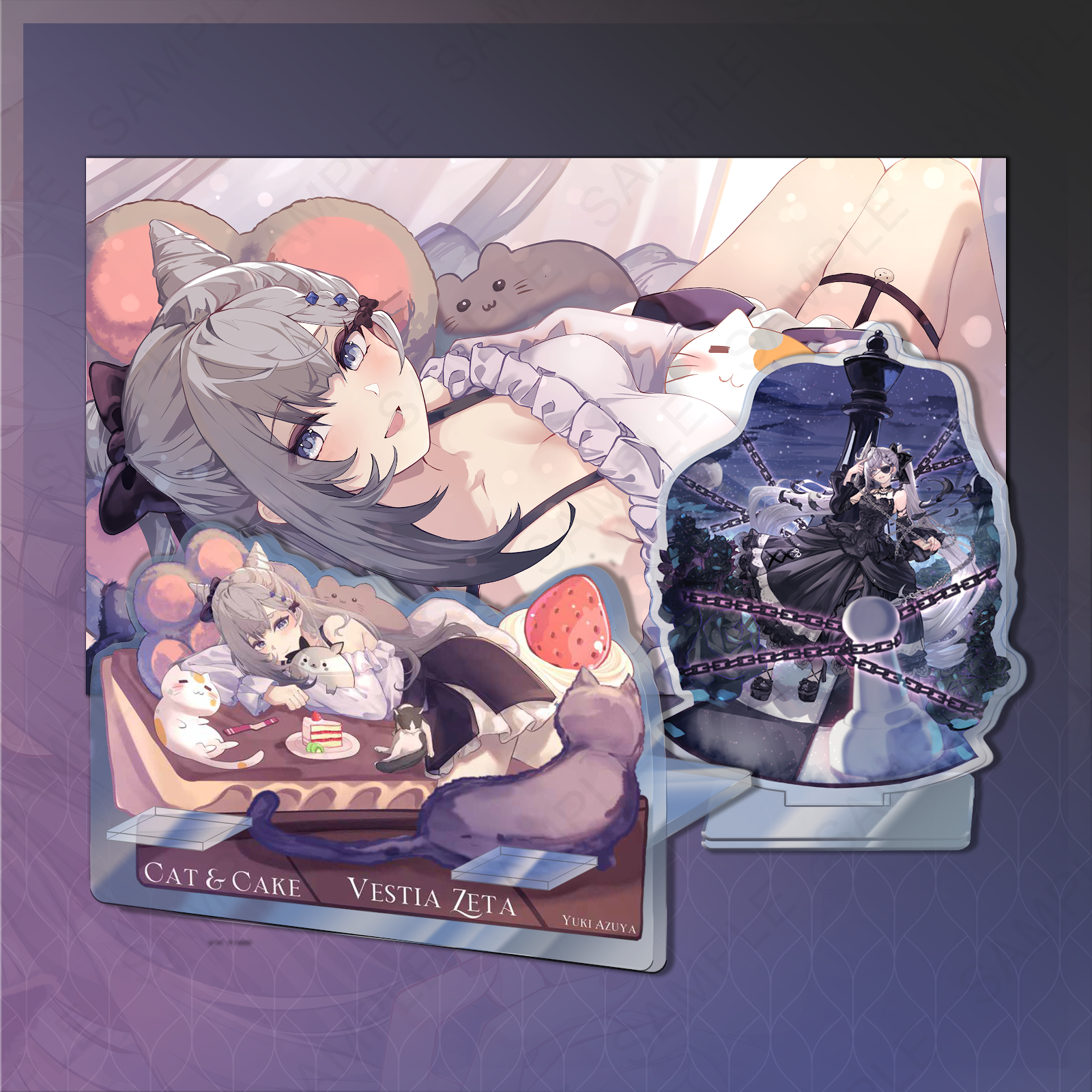 Vestia Zeta Cat & Cake Bundle by Yuki Azuya