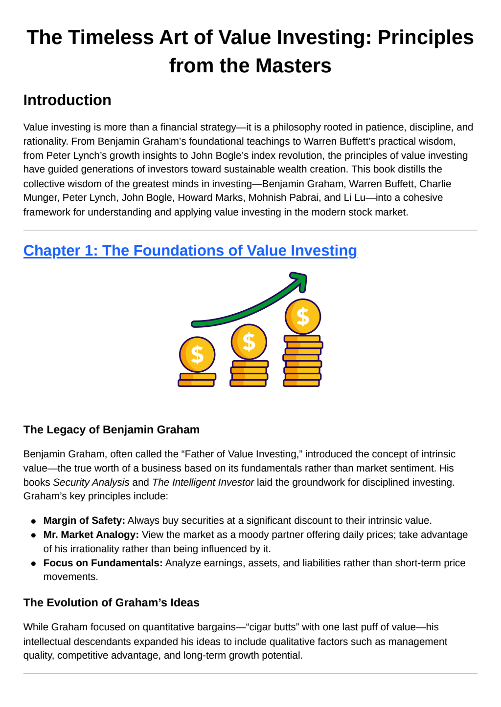 The Timeless Art of Value Investing Ebook