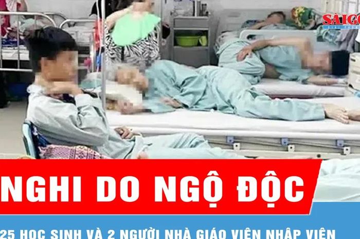 Đồng Tháp: 25 học sinh và 2 người nhà giáo viên nhập viện nghi do ngộ độc - Báo Sài Gòn Giải Phóng