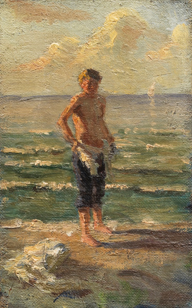 Knabe am See 1911