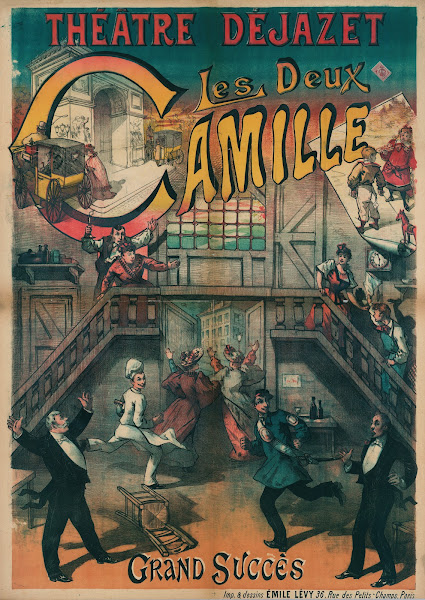 Theâtre Dejazet Les Deux Camille Grand Succes 1891