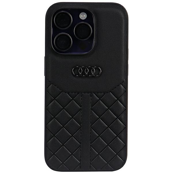 Audi iPhone 14 Pro Hülle Case Cover TT Serie Synthetic Leather black