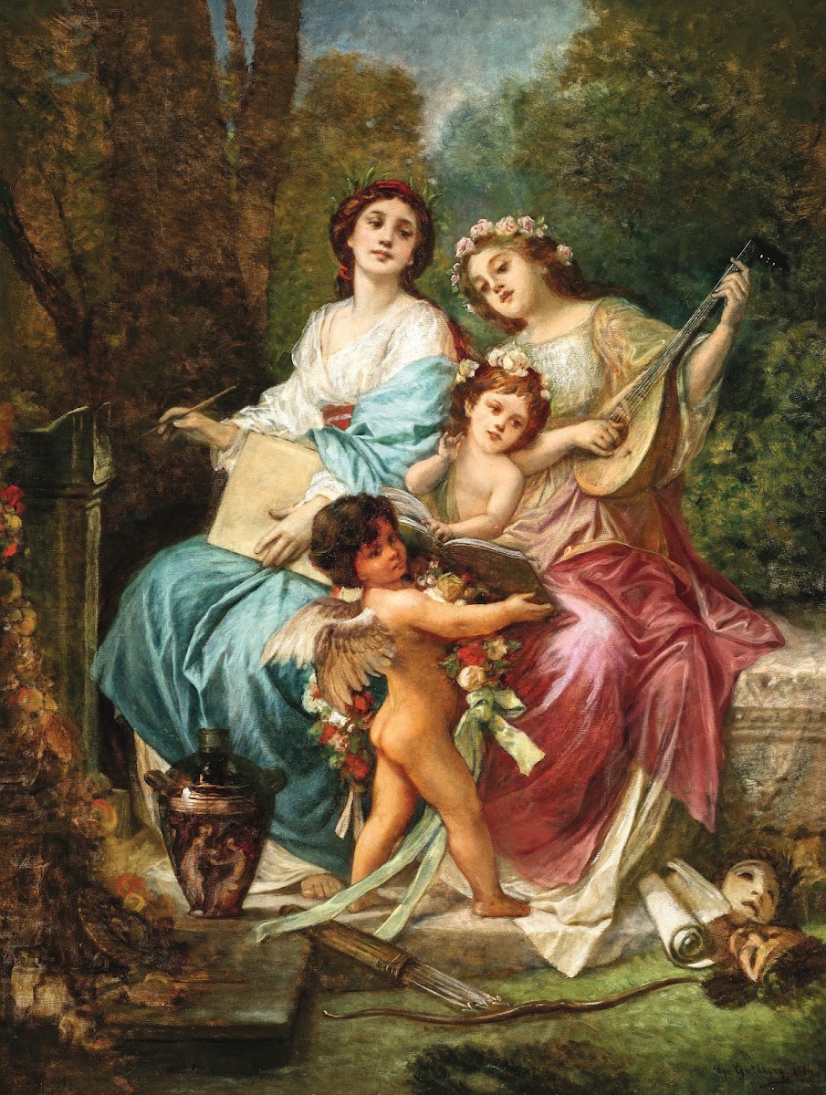 Allegory Of The Arts 1884
