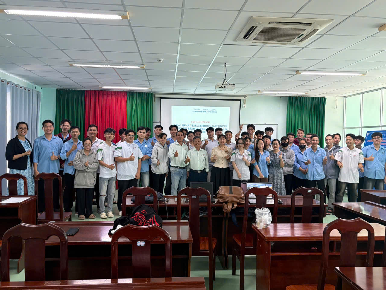 BM. Nuôi trồng thủy sản – Tổ chức Báo cáo Seminar khoa học chuyên môn năm 2025-2026