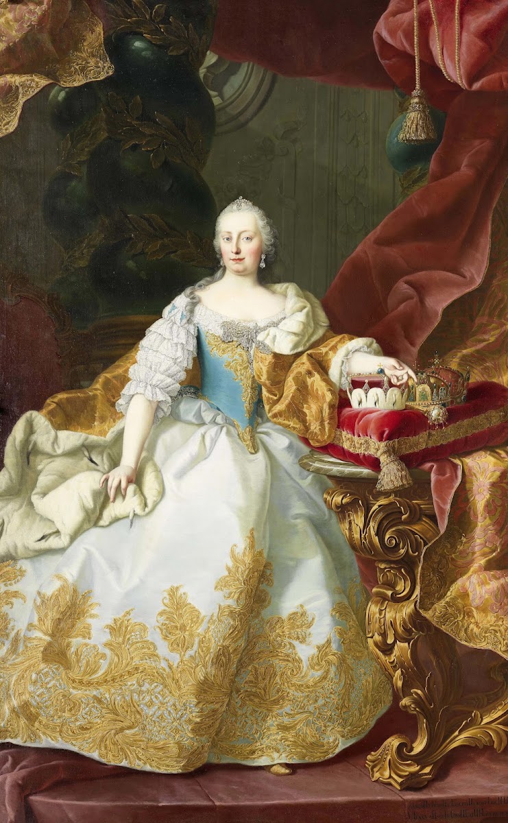 Maria Theresia mit Joseph II als Kind 1744