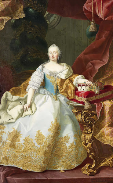 Maria Theresia mit Joseph II als Kind 1744