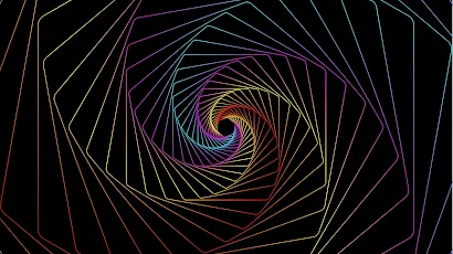 Abstract, Dark, Colorful, Spiral 8K Wallpaper Background