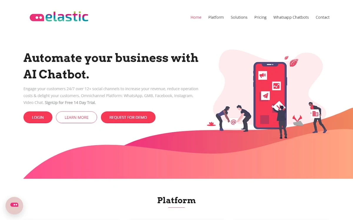 Captura de Elastic Bot