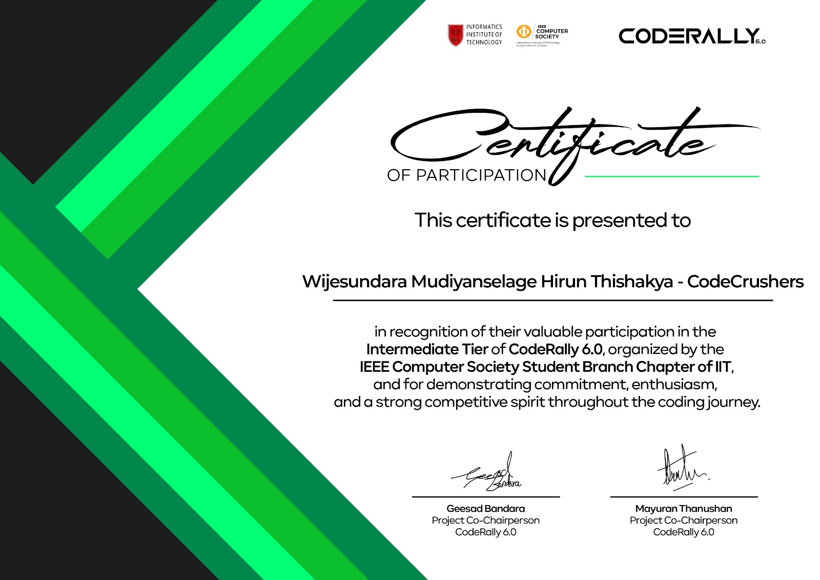 CODERALLY 6.0