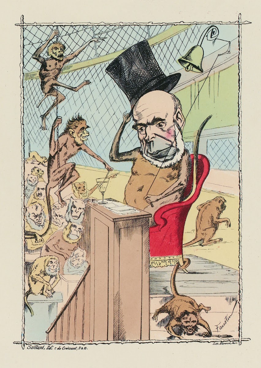 Monsieur GrévyPrésident du Palais des Singes 1871