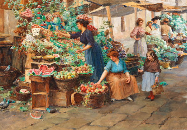 Markt in Venedig